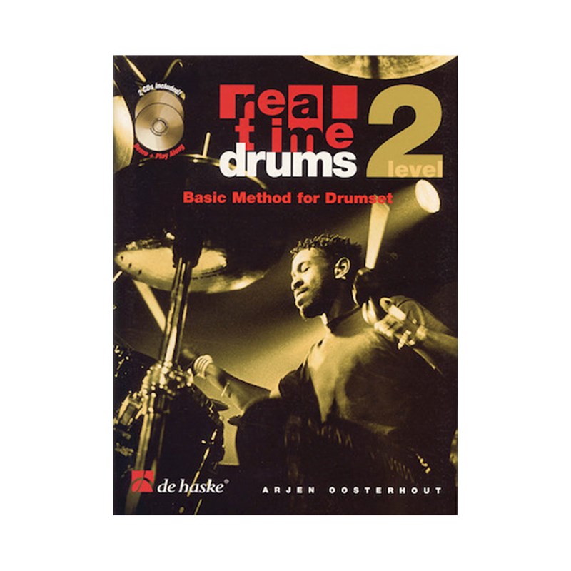 Hal Leonard HL44005133 Real Time Drums Level 2